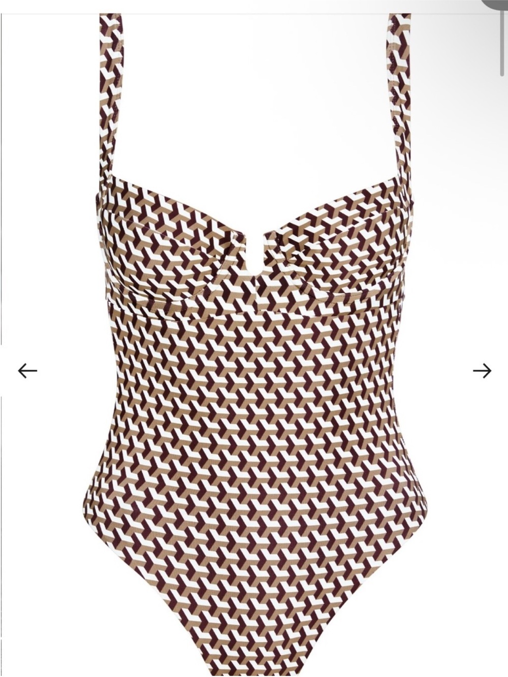 Monday Swimwear Clovelly Husk Geo
